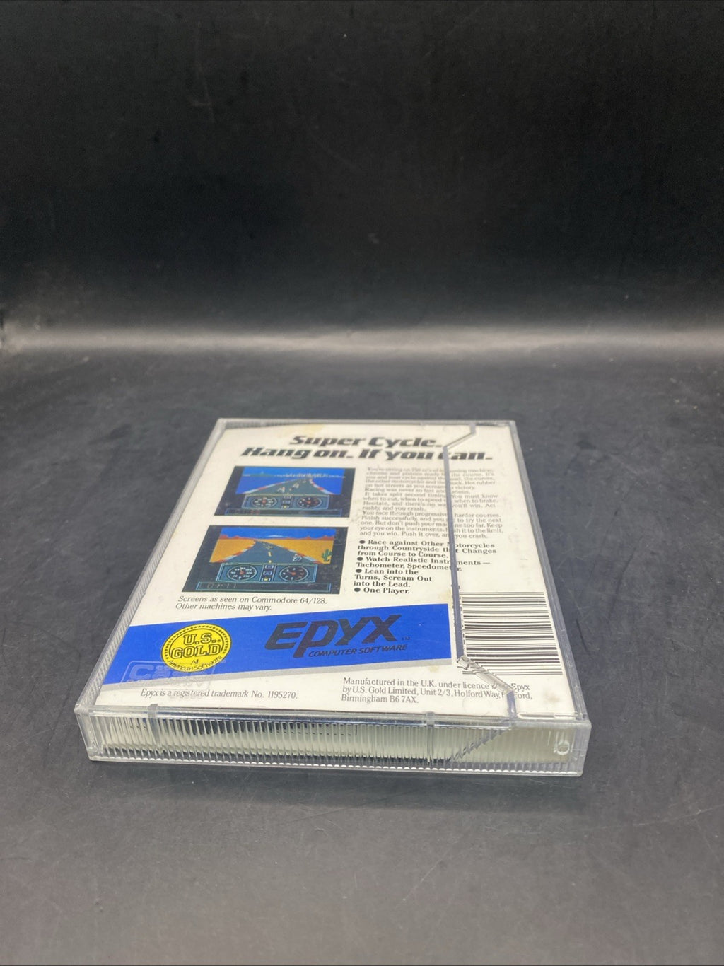 Commodore 64 Game - Super Cycle