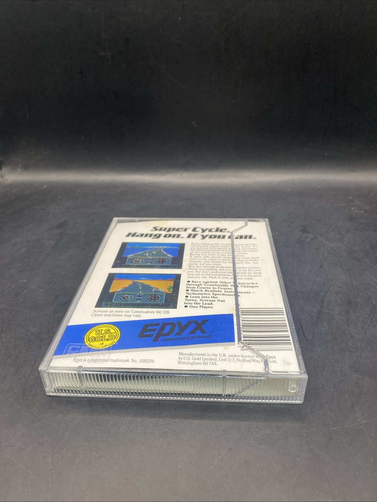 Commodore 64 Game - Super Cycle