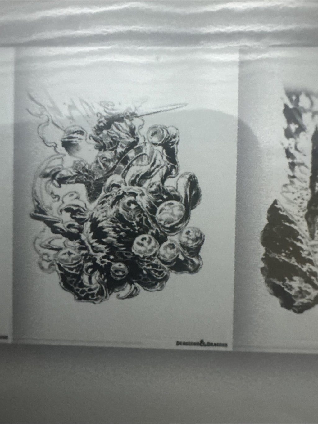 Dungeons & Dragons Classic Artwork Lithograph 7-Set Limited to 1974 Worldwide