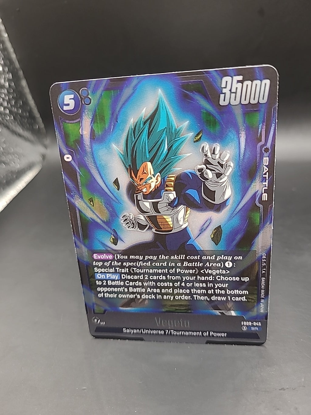 Vegeta SR FB09-045 Dragon Ball Super Fusion World Dual Evolution English
