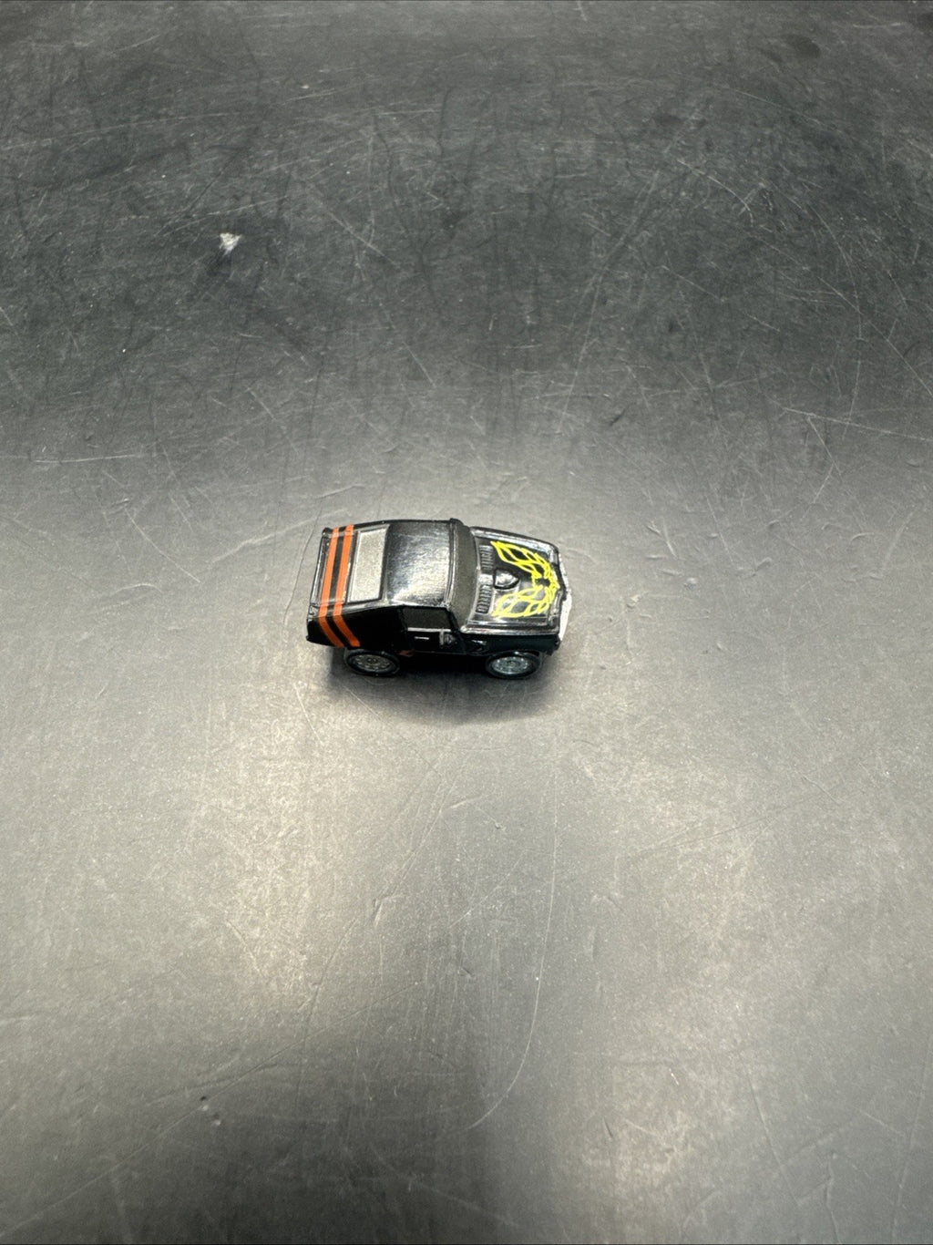 Vintage Micro Machines 1973 Pontiac Fire Bird Trans Am Black Red Stripes Galoob