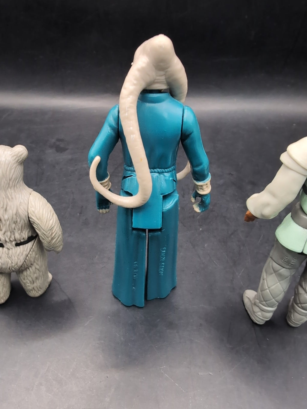 3 X Vintage Kenner Star Wars Figures Chirpa Ewok, Nikto & Bib Fortuna