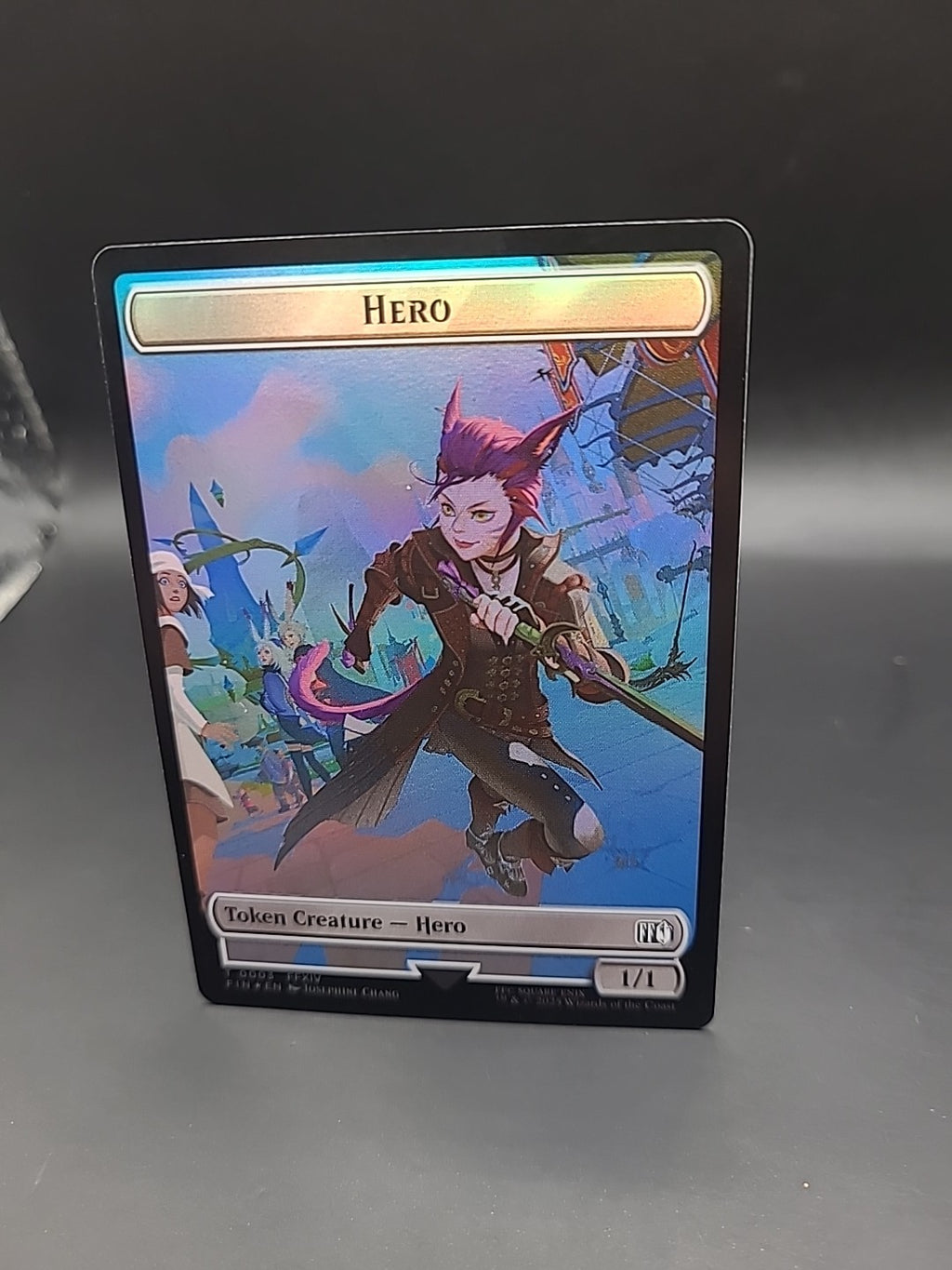 Hero (0003)   Treasure (0023) Double-Sided Token Foil 3   23 T FINAL FANTASY 