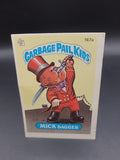GARBAGE PAIL KIDS - MICK DAGGER - 167a - 1986 4th Series