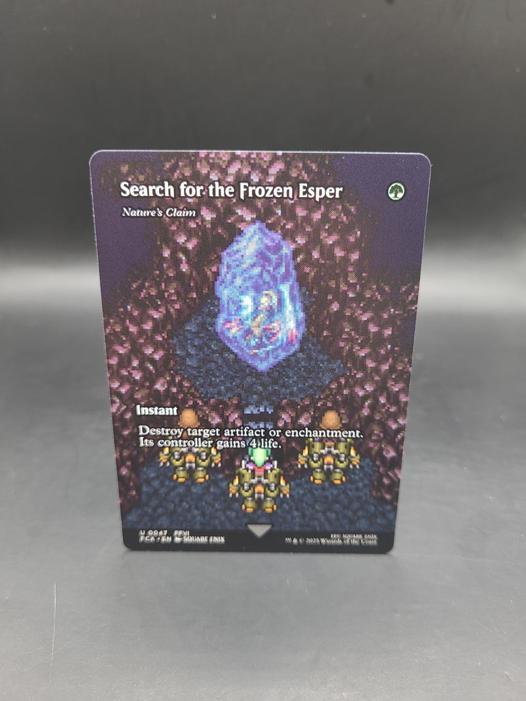 Search For The Frozen Esper (Borderless Foil) FIN U 0047 Mtg NM