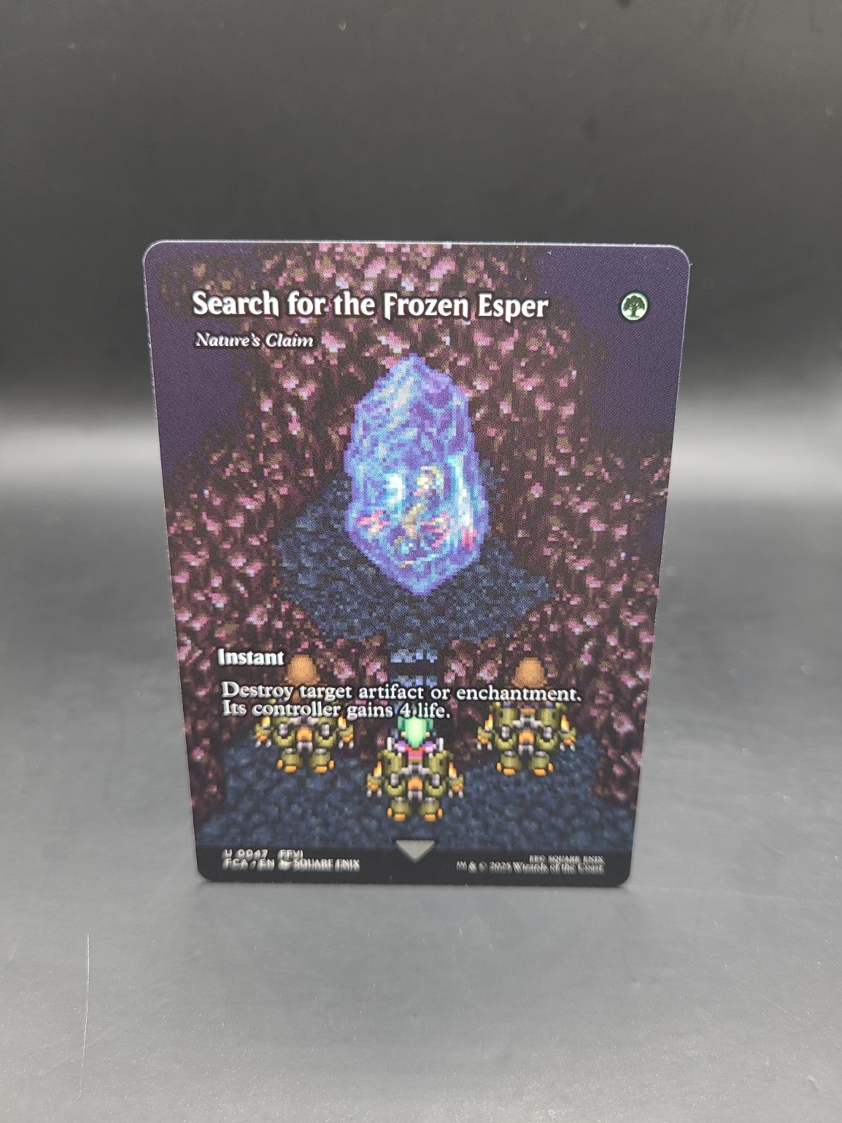 Search For The Frozen Esper (Borderless Foil) FIN U 0047 Mtg NM