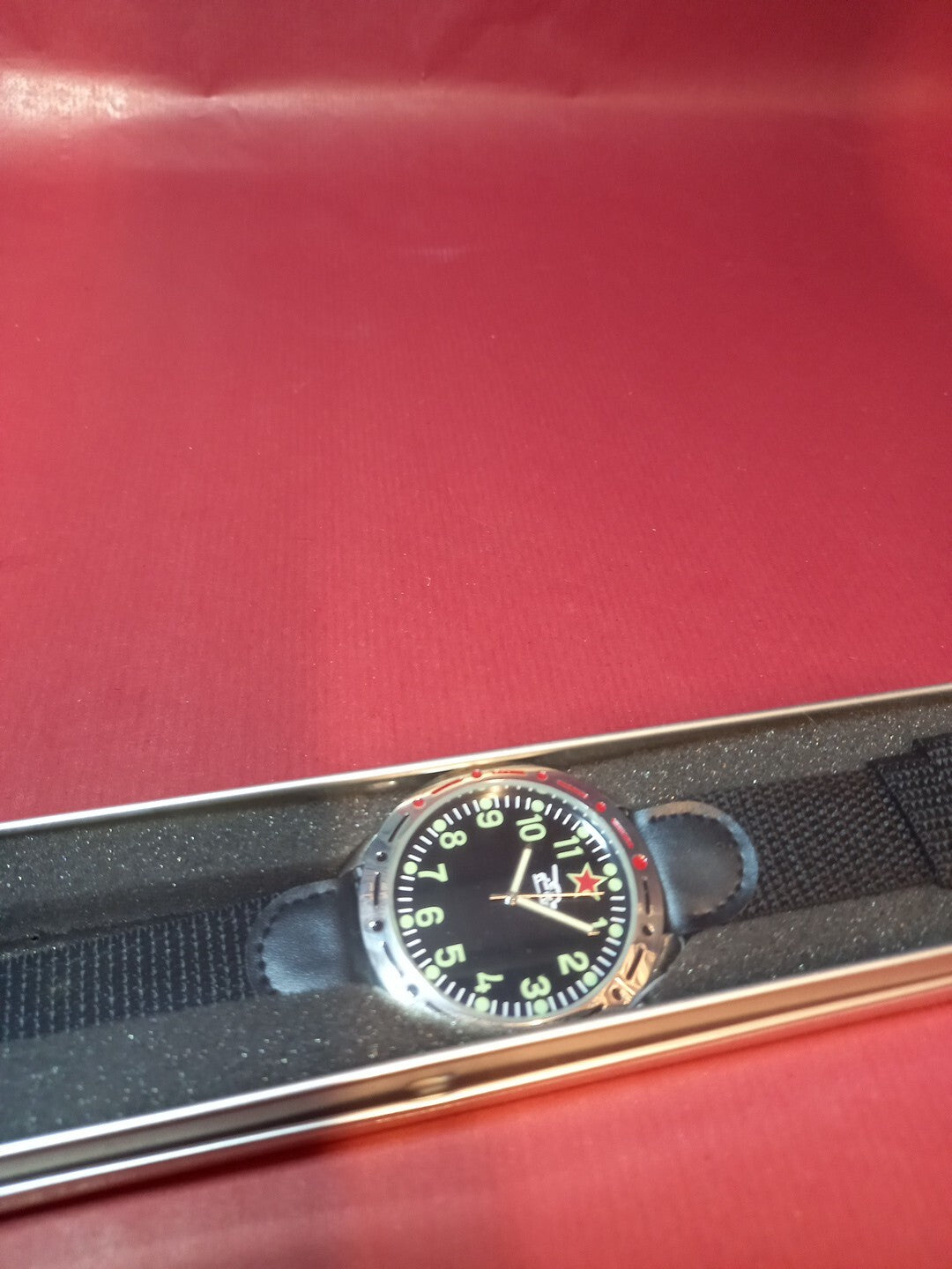 Eaglemoss Military Watch Collection 1980s Russian Tank Mens Watch