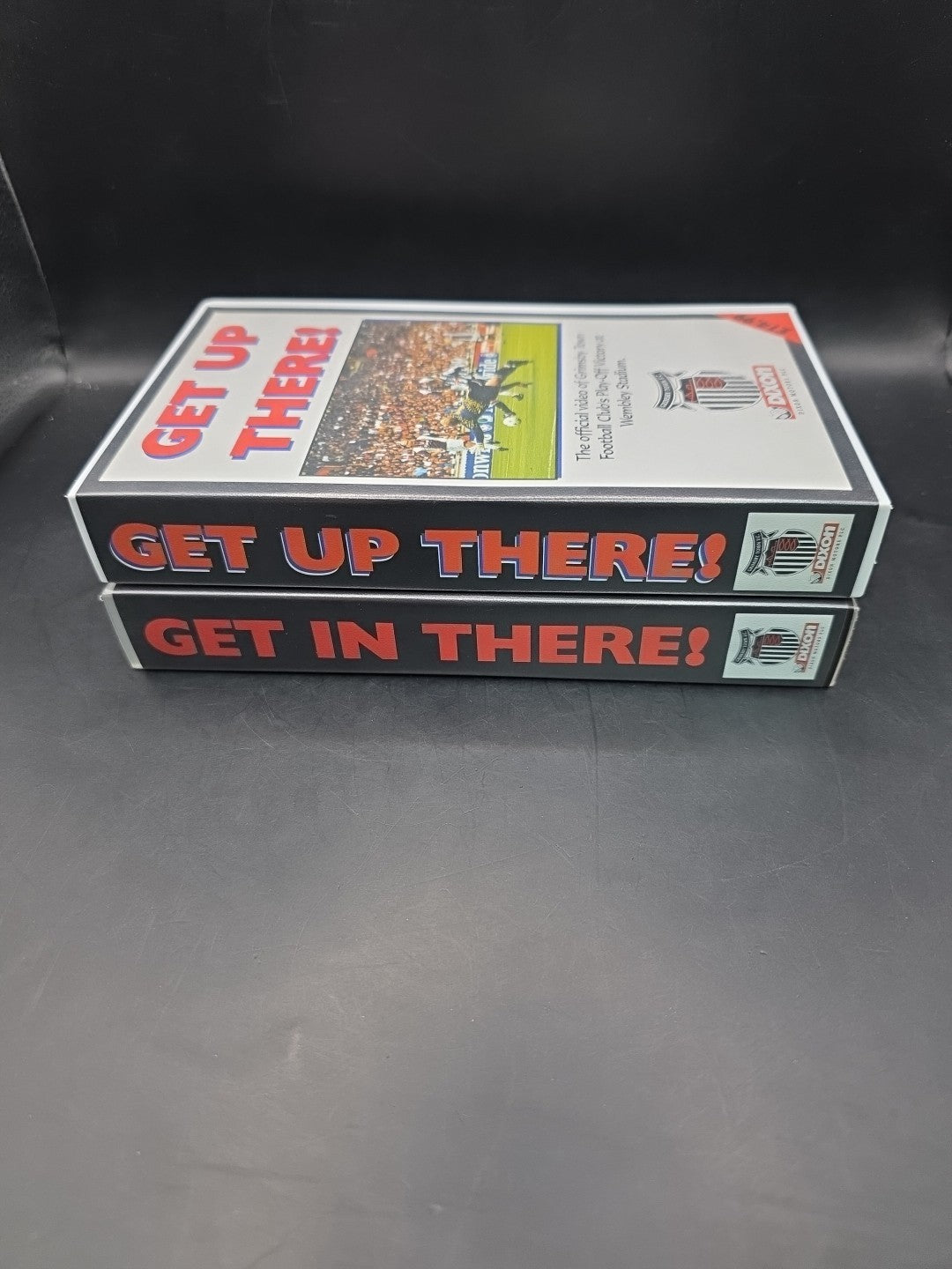 2 X Grimsby FC Football VHS Videos