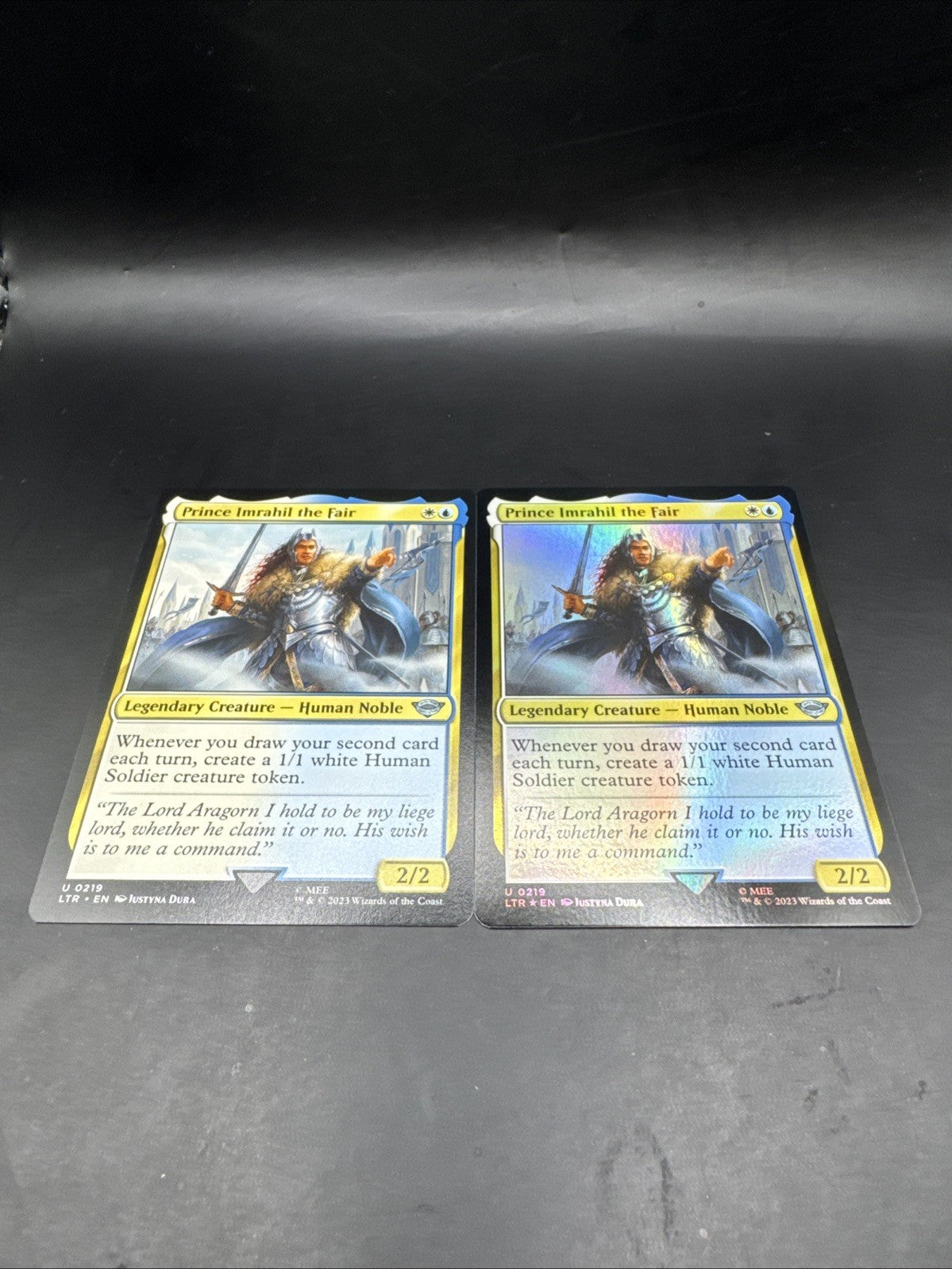 MTG Prince Imrahil the Fair U0219 + Regular Card