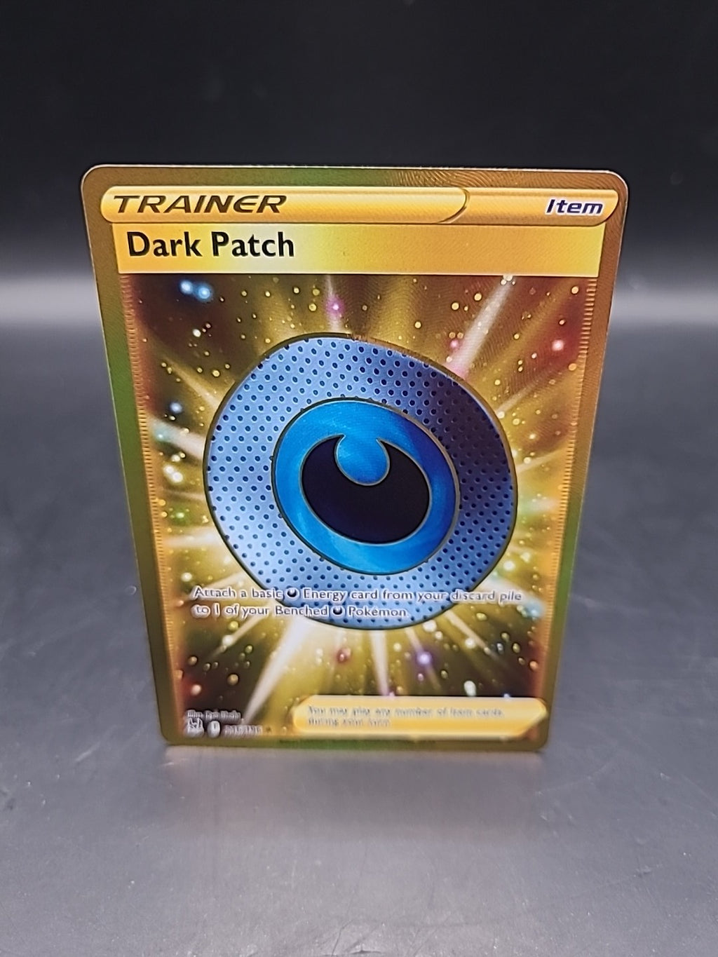 Pokemon Card Dark Patch 216/196 Holo Lost Origin