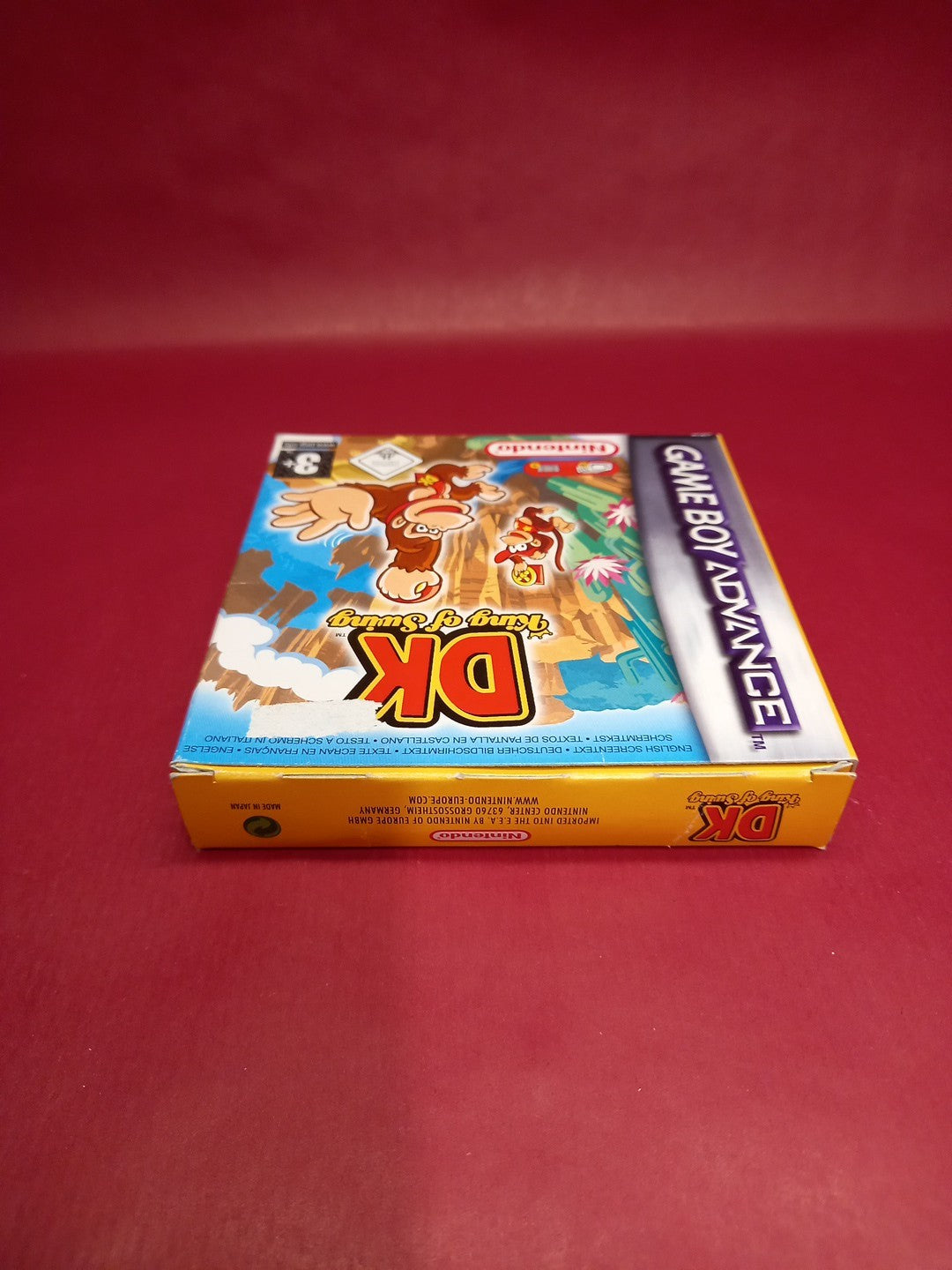 DK King Of Swing: Nintendo Game Boy Advance Game PAL