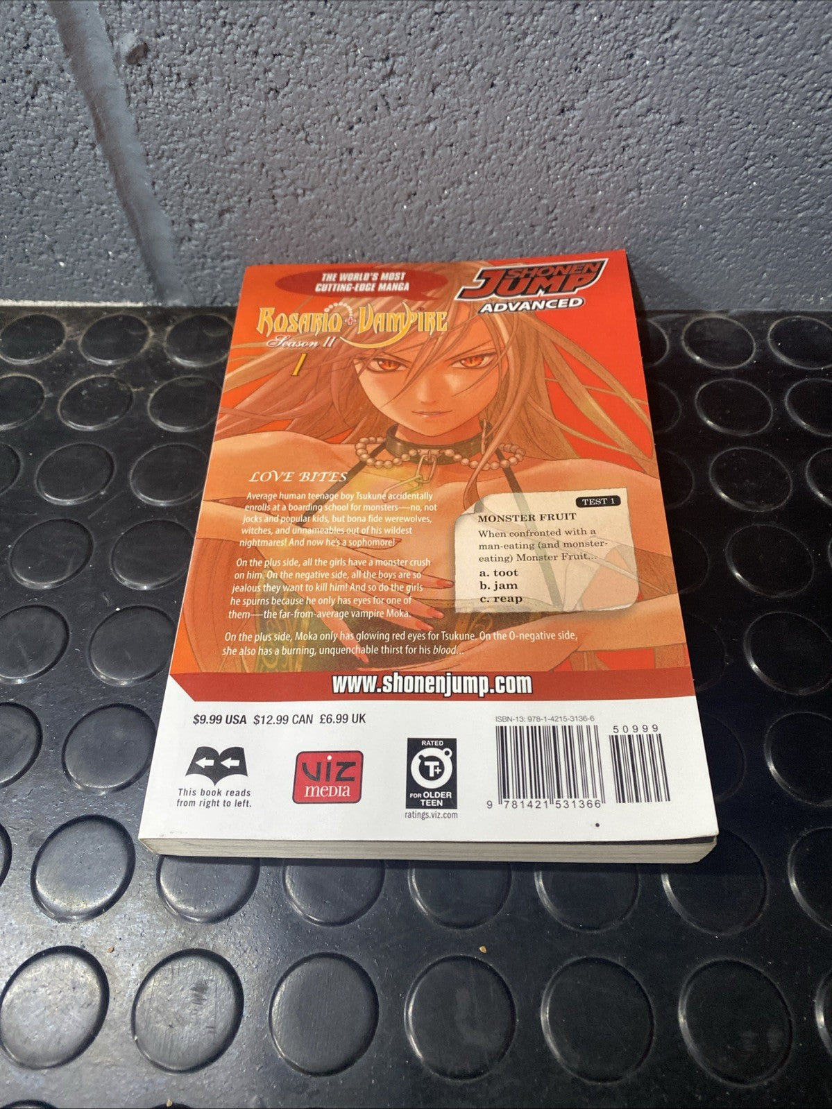 Rosario + Vampire English manga Season 2 Vol 1