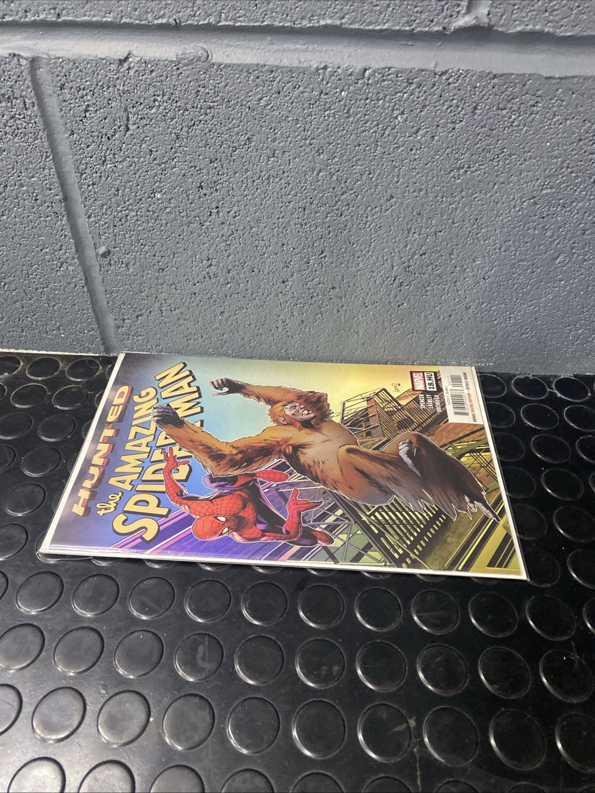 Amazing Spider-Man #18HU (2019) Marvel Hunted Gibbon Kraven the Hunter Rhino VF+