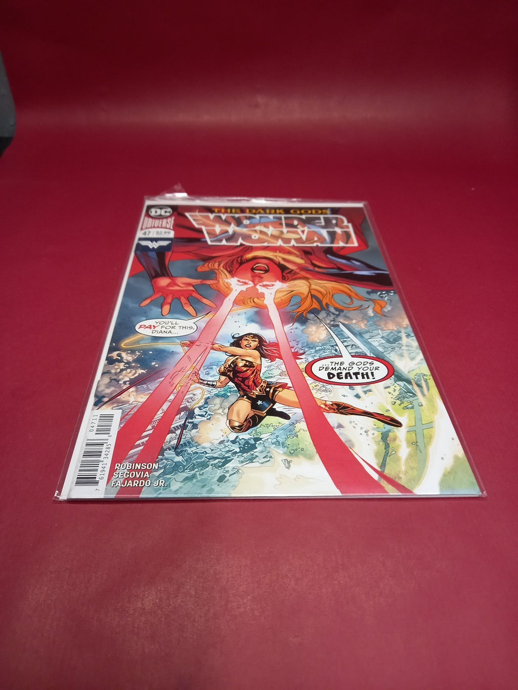 DC Comics 2018 Wonder Woman #47 The Dark Gods Modern Age Comic Book