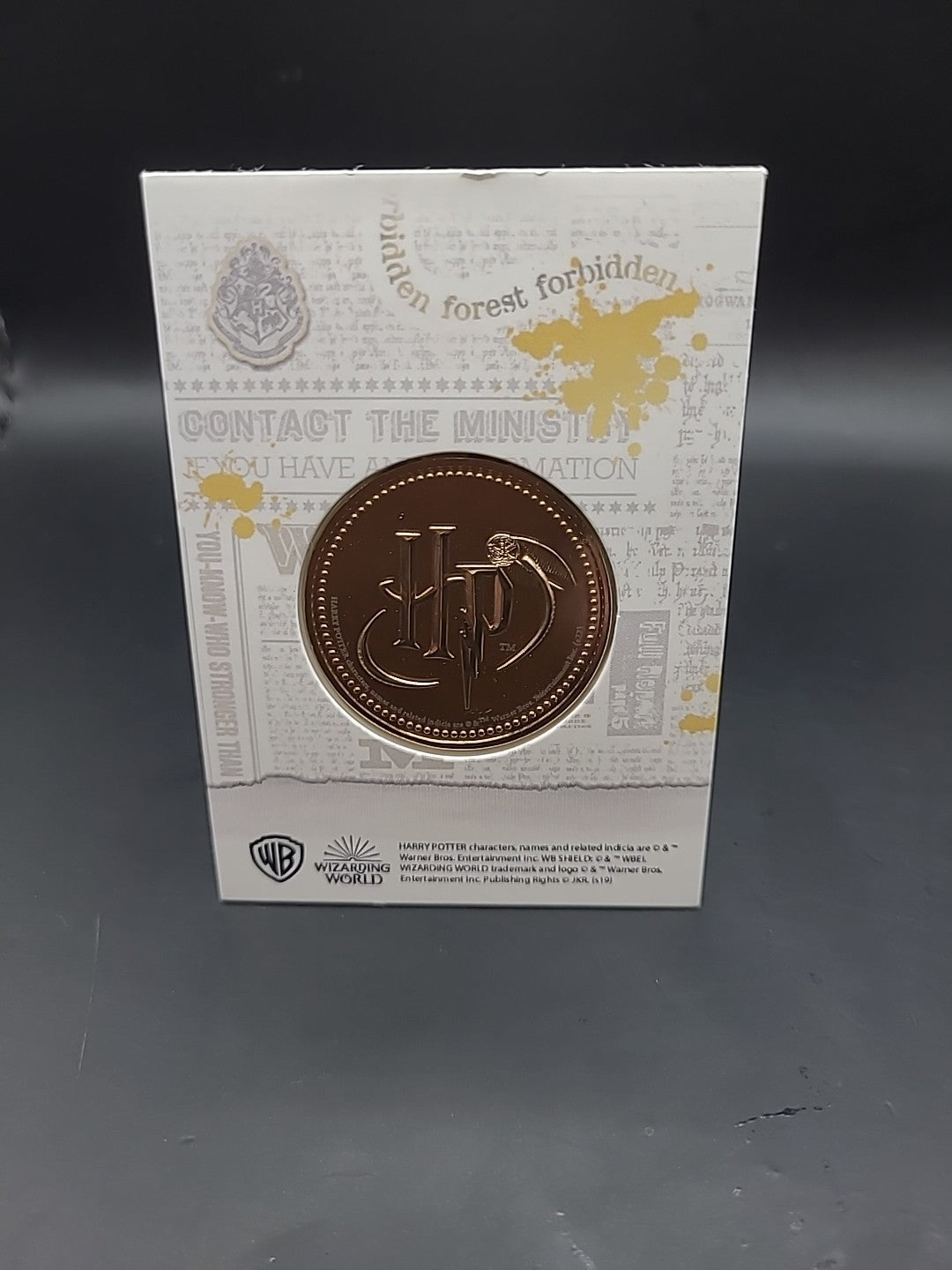 Harry Potter Medal Coin Collection - Magical Creatures - Mandrake