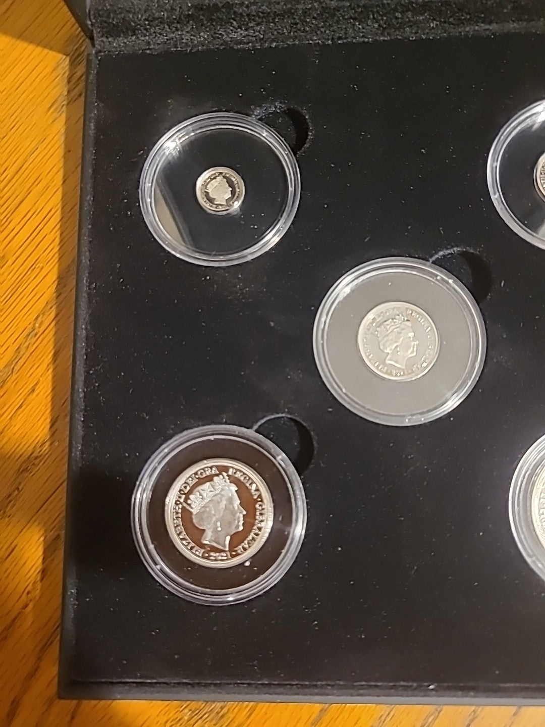 Silver 5 Coin Sovereign Set - Strength And Stay - 7 Decades Of Devotion