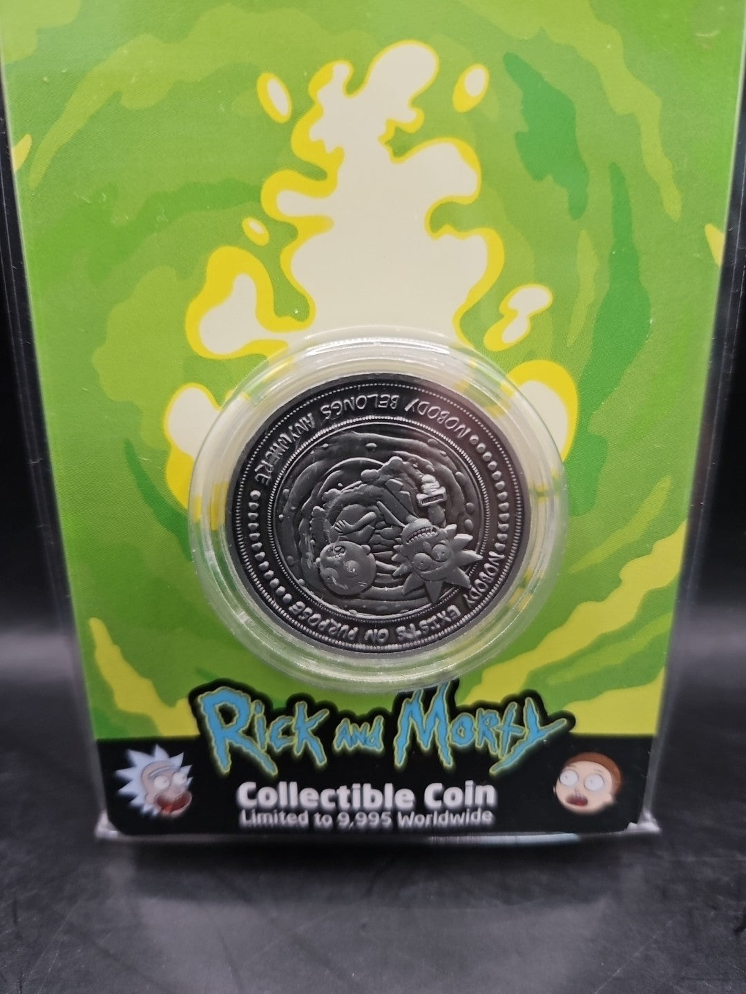 Rick & Morty Limited Edition Collectible Coin - Only 9,995 Worldwide