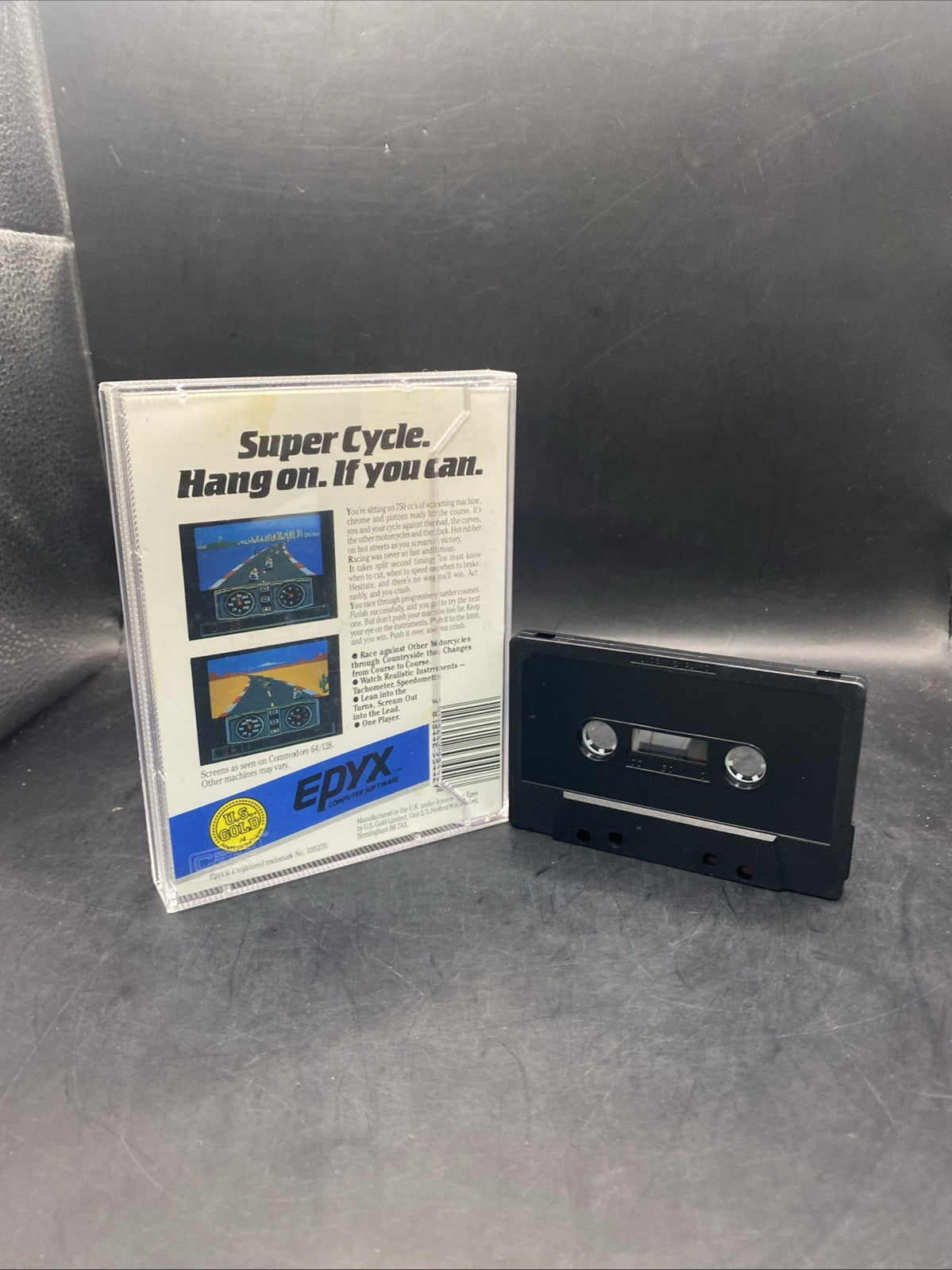 Commodore 64 Game - Super Cycle