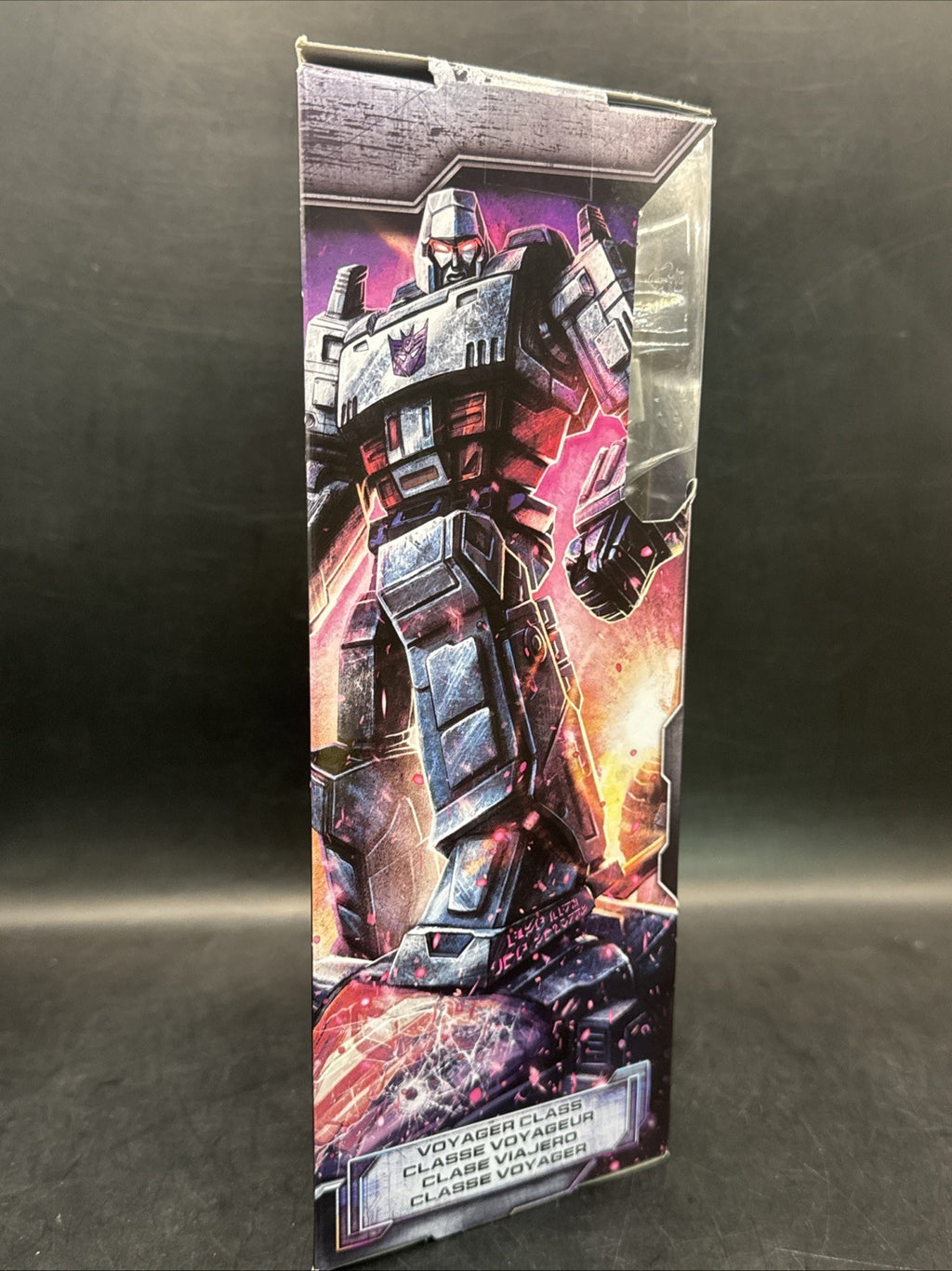 Transformers Siege WFC-S12 Megatron Voyager Class Figure War for Cybertron 7”