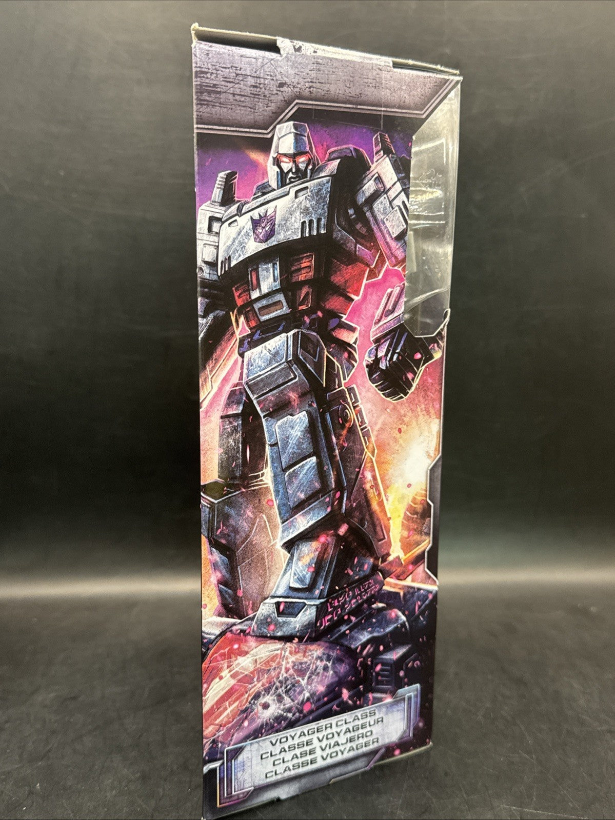 Transformers Siege WFC-S12 Megatron Voyager Class Figure War for Cybertron 7”