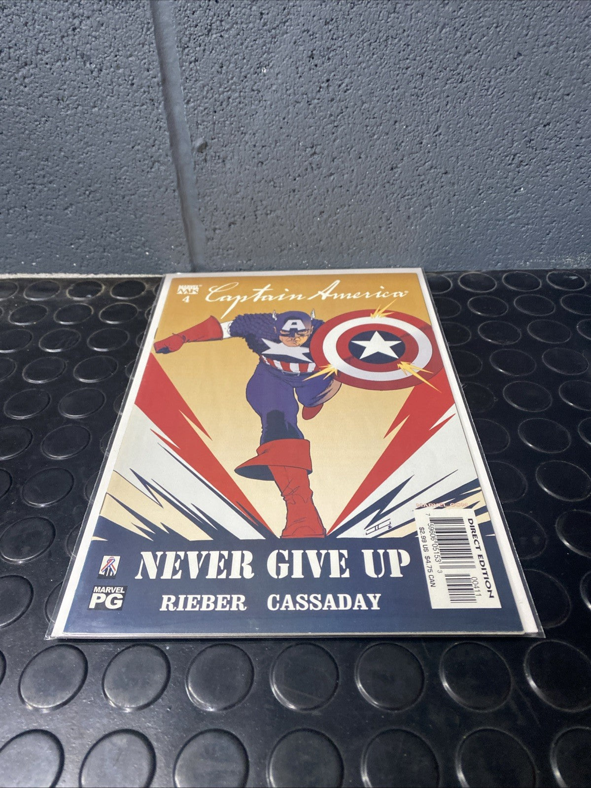Captain America #4 2002 marvel-knights Comic Book