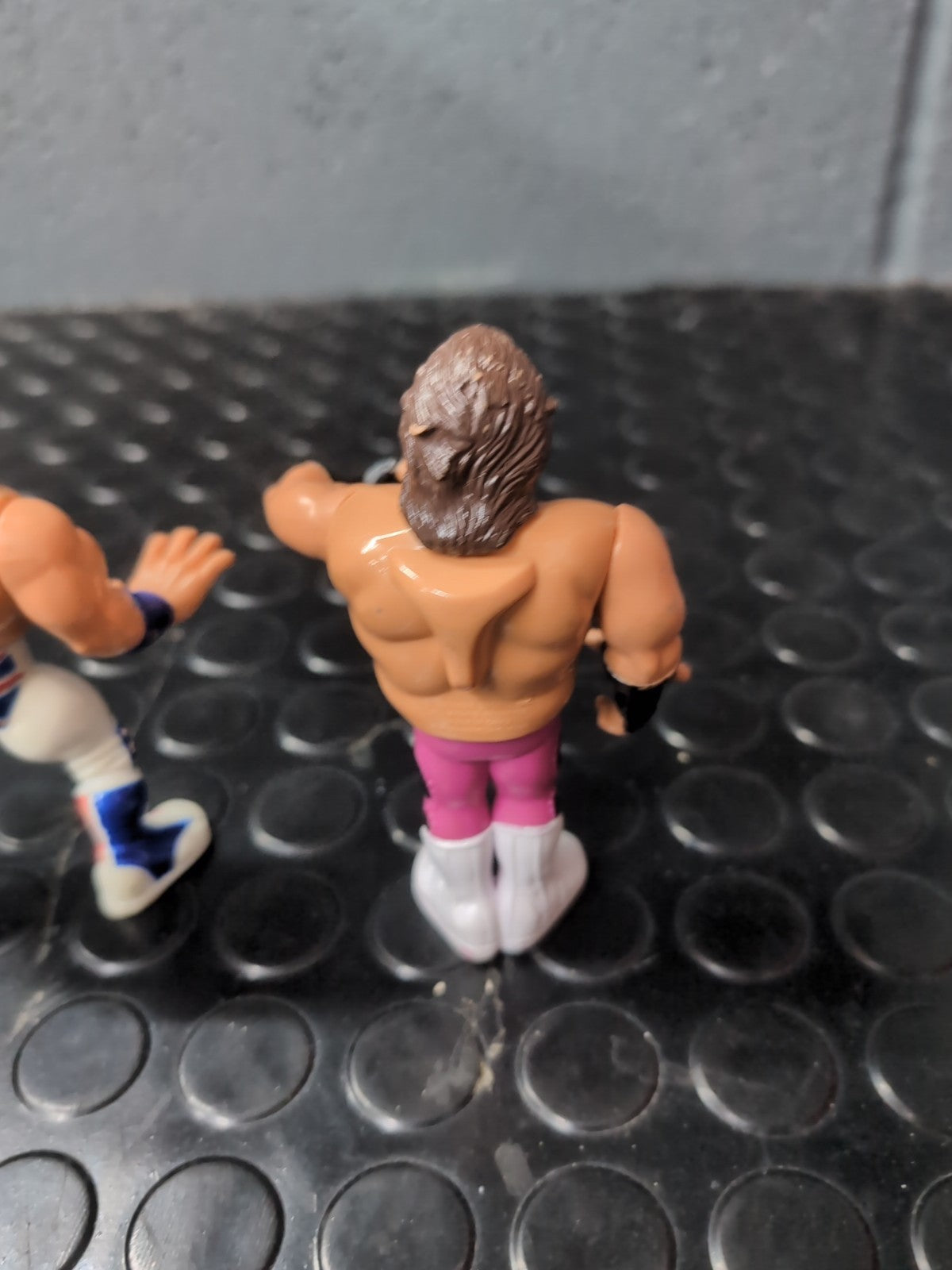 WWF Hasbro Wrestling Figures Typhoon, British Bulldog & Brutus Beefcake