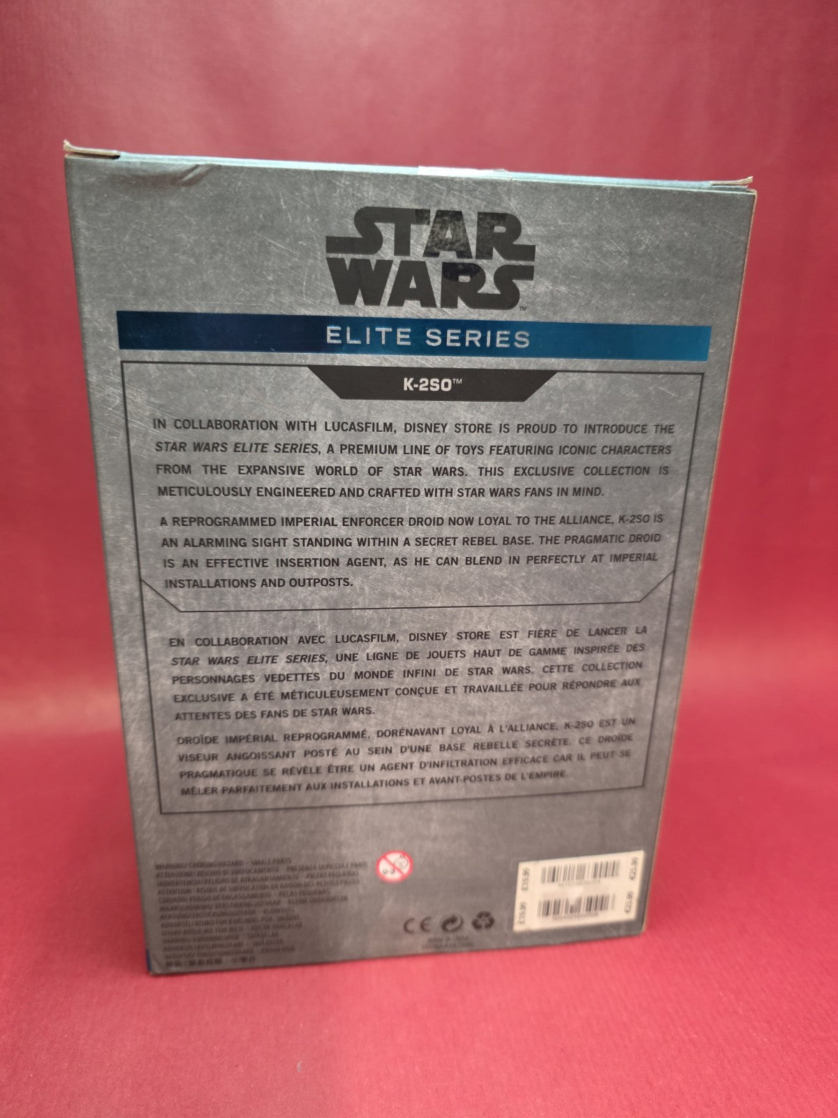 Star Wars Elite Series K-2SO Die Cast Action Figure Rogue One Disney Store
