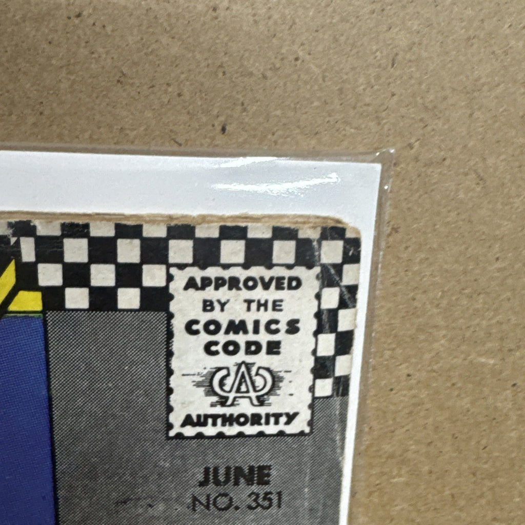 ACTION COMICS #351. JUNE 1967 1ST APP OF ZHA-VAM