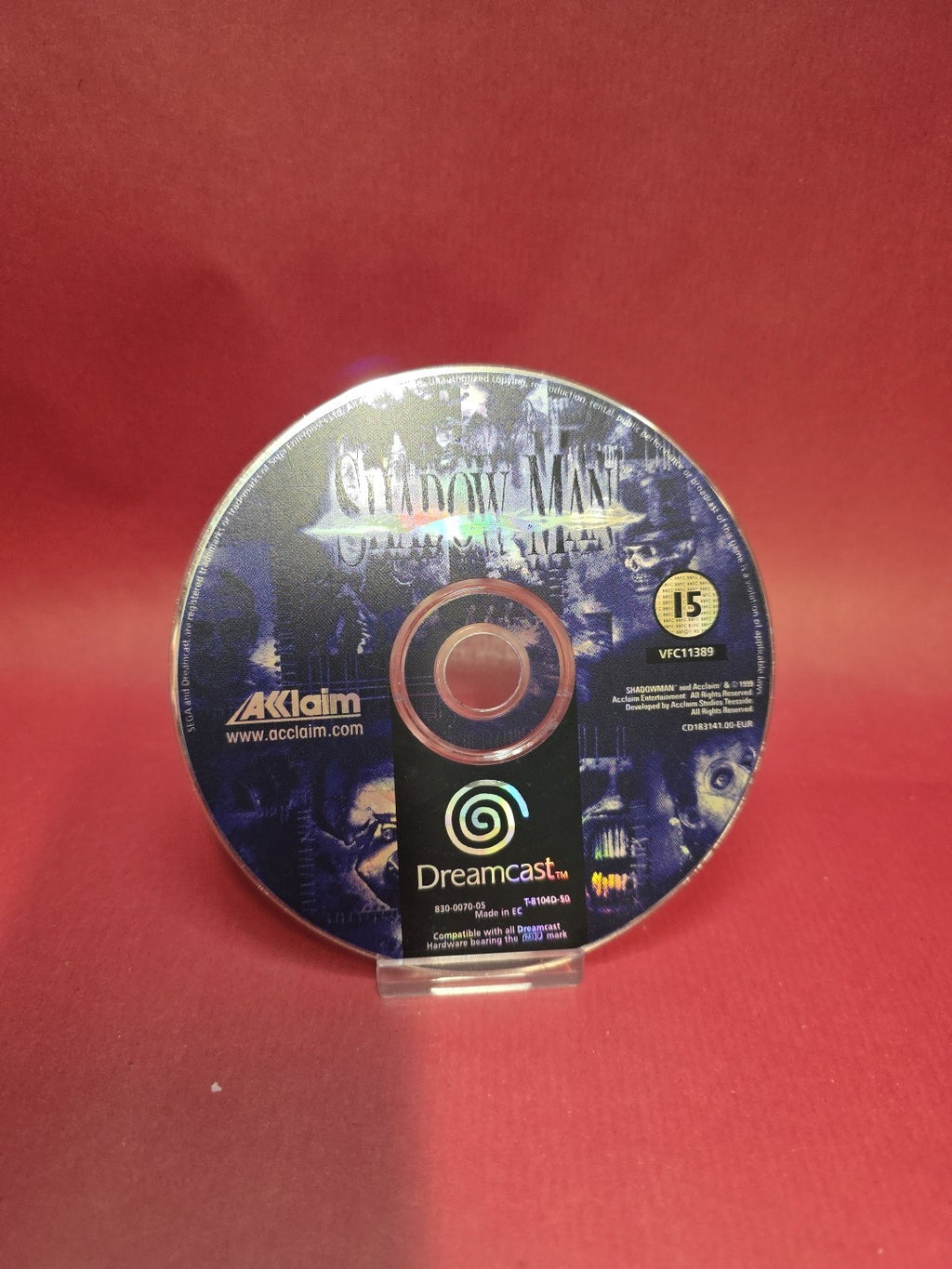 Shadow Man Sega Dreamcast Disc Only PAL Shadowman
