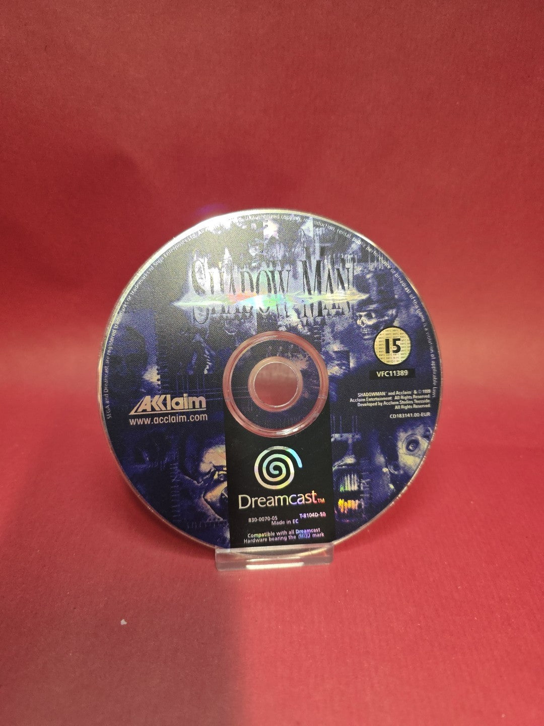 Shadow Man Sega Dreamcast Disc Only PAL Shadowman
