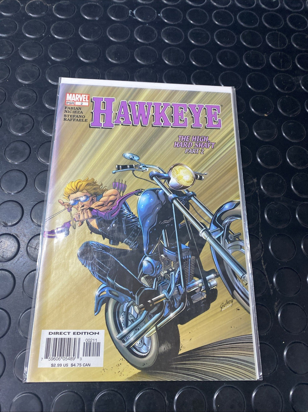 Hawkeye - the High, Hard Shaft Mini Series #1-3 Marvel Comics