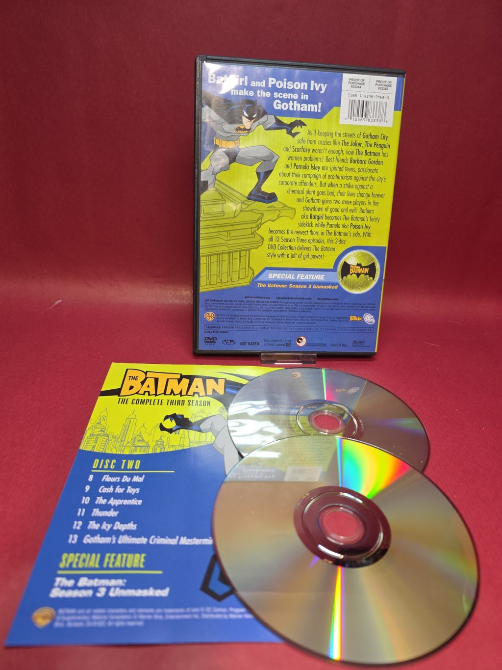 The Batman: The Complete Third Season (DVD, 2007) REGION 1
