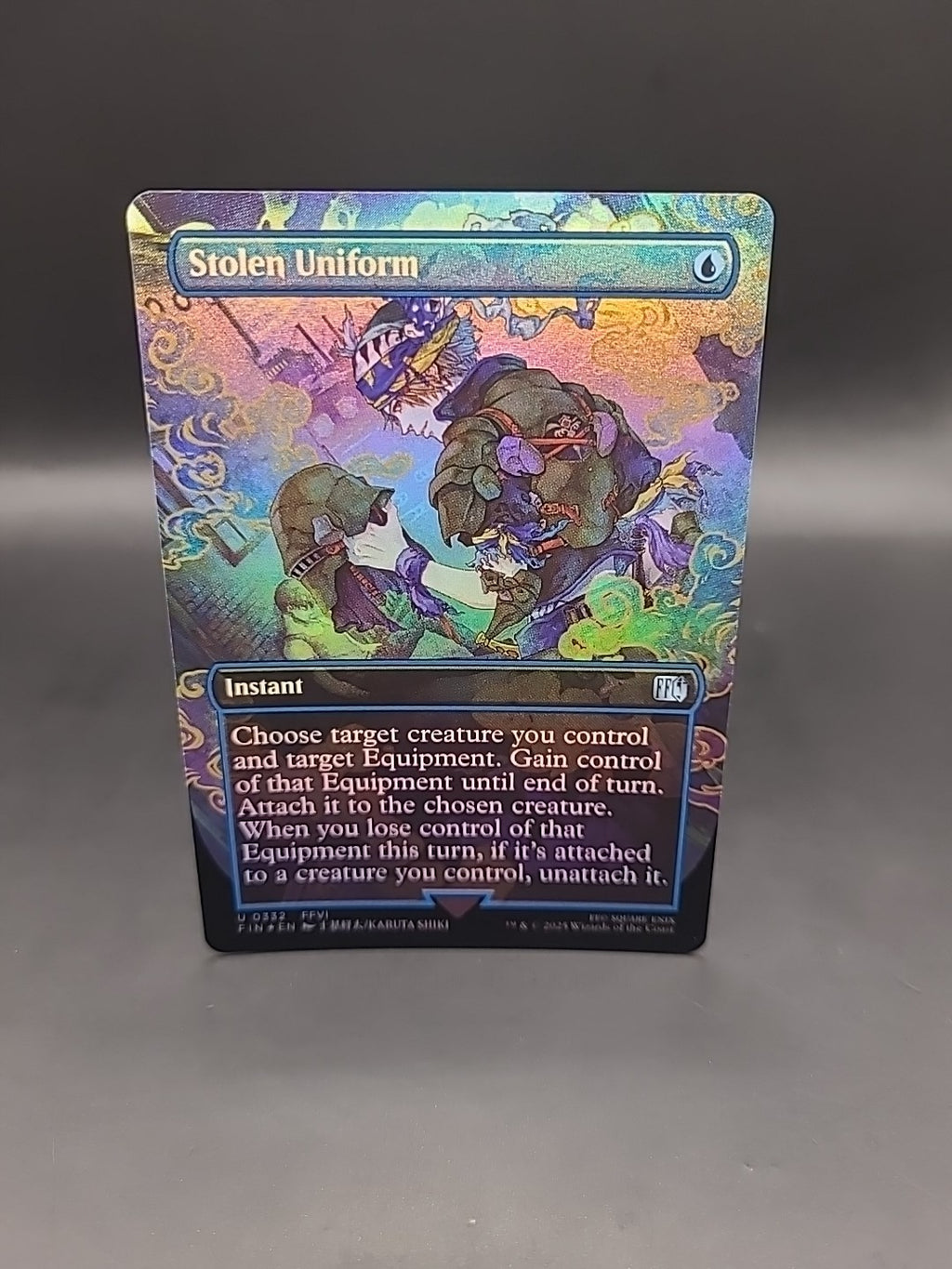 Stolen Uniform U 0332 Borderless Foil | Final Fantasy MTG