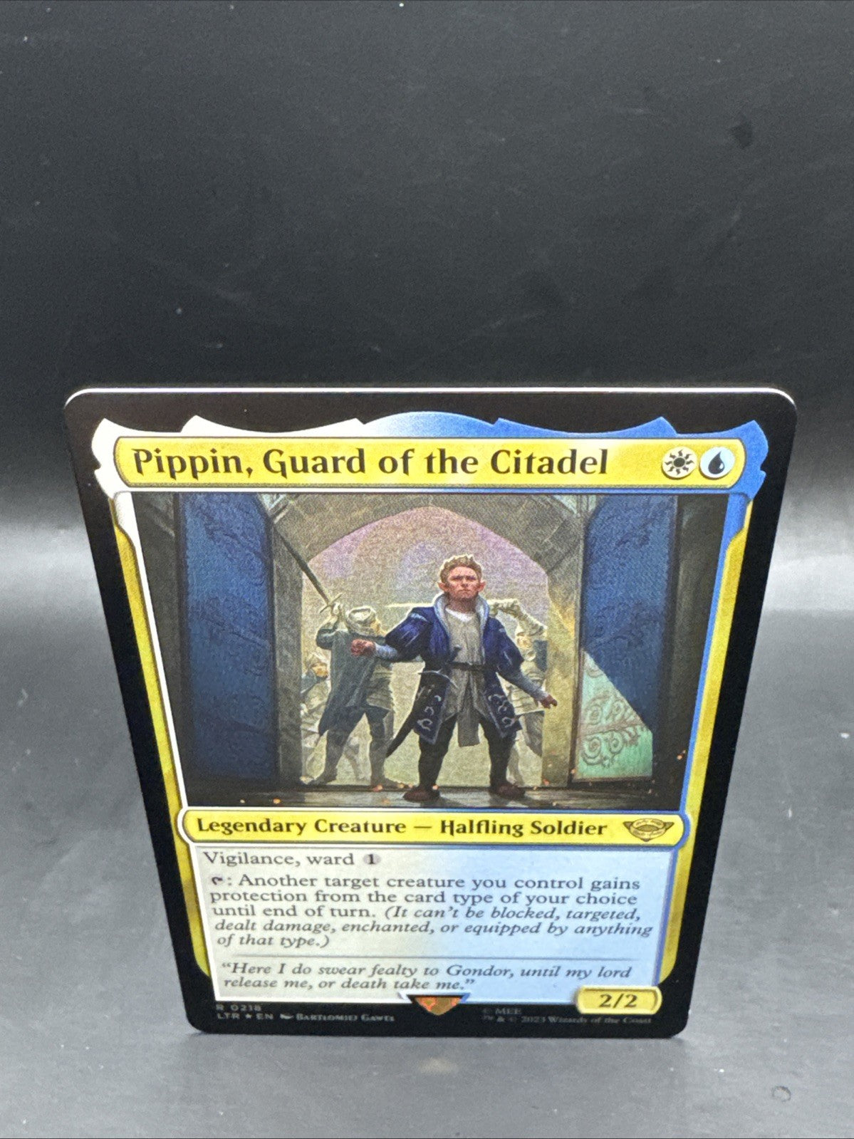 MTG LTR R0218 - “Pippin, Guard of the Citadel” - FOIL
