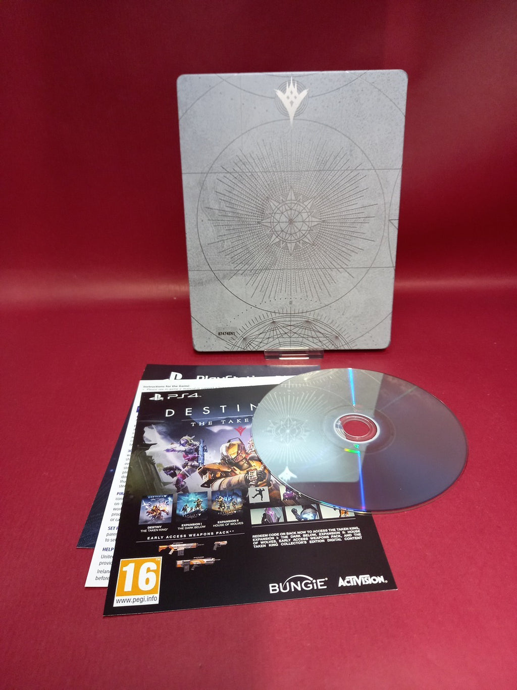 Destiny The Taken King - PS4 - Game & Steelbook Case [Pre-owned]