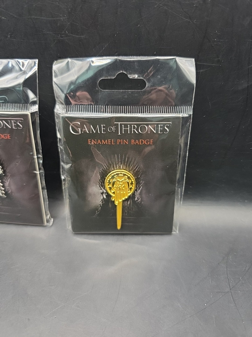 2 X Official Game Of Thrones Enamel Pin Badges