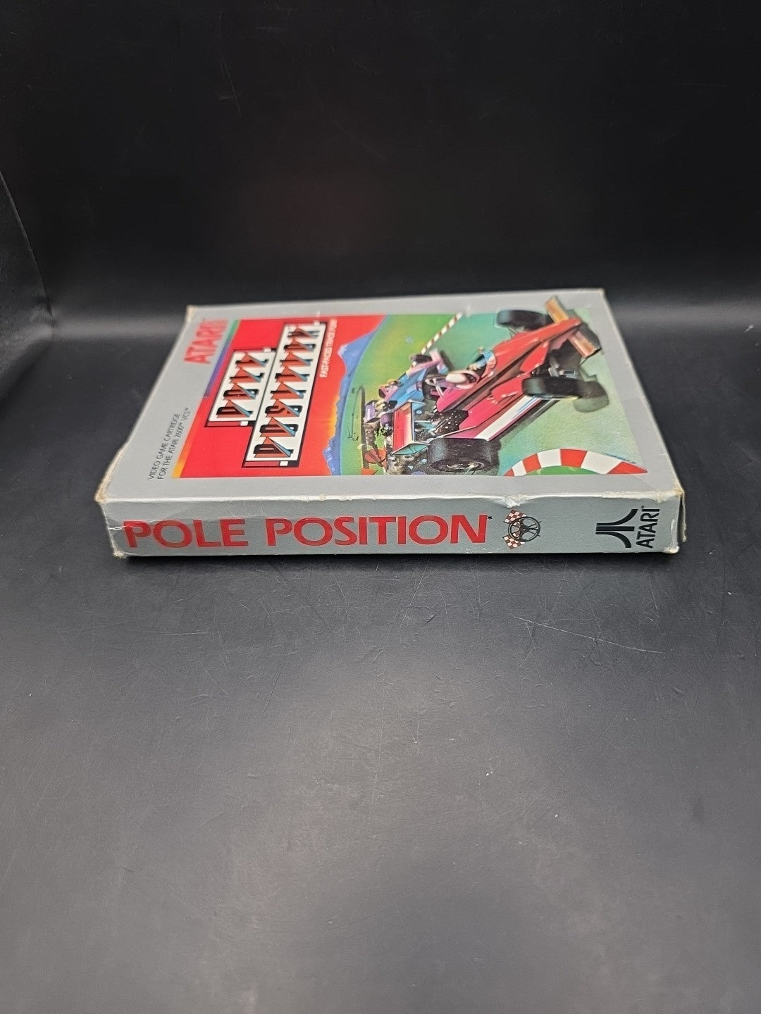 Pole Position  Atari 2600 Video Game Complete  (Tested and Working) PAL