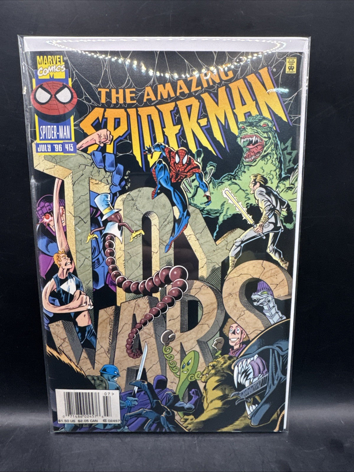 Amazing Spider-Man #413 (Marvel Comics July 1996) Mysterio Appearance