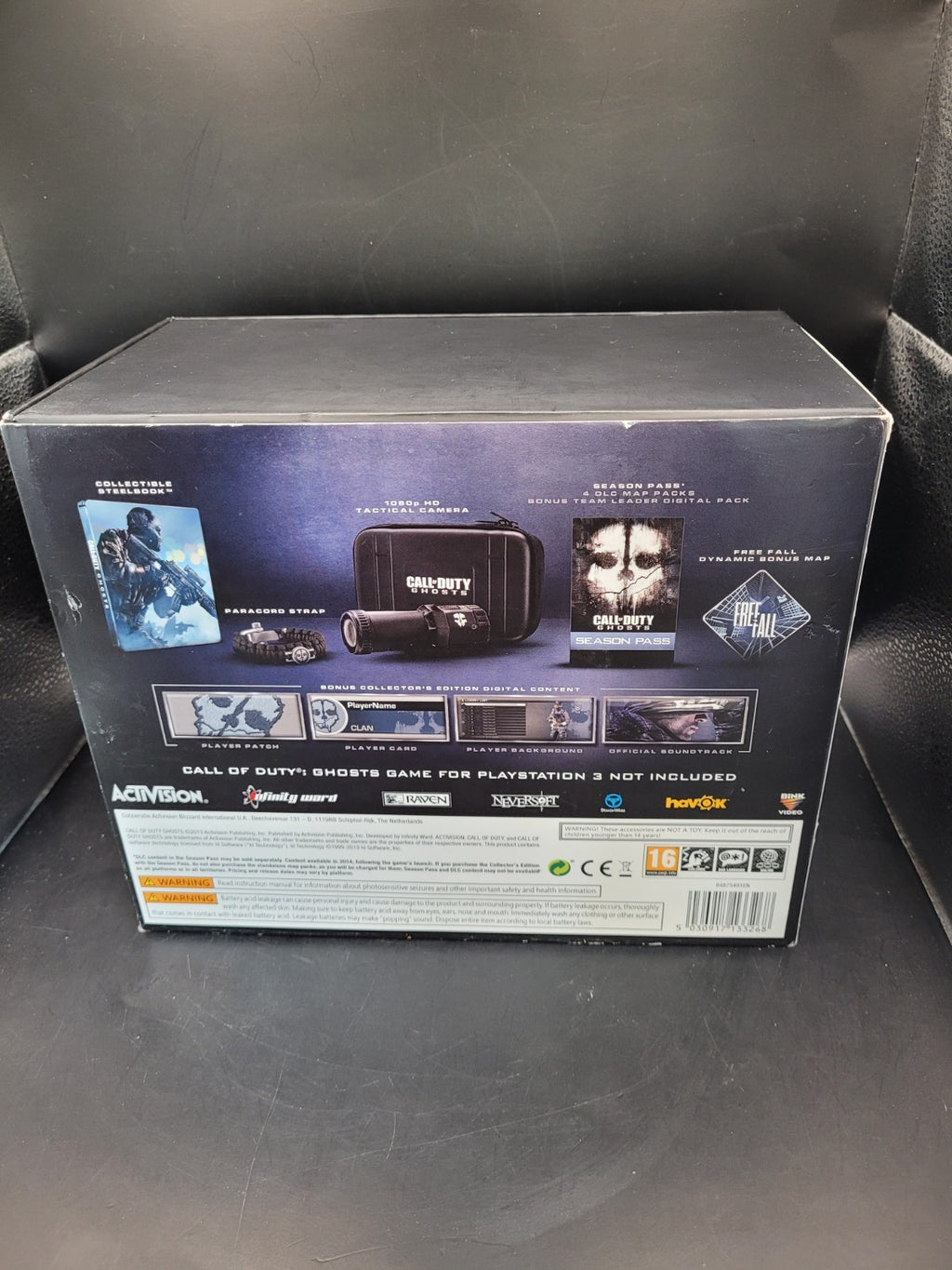 Call of Duty: Ghosts Prestige Edition Sony PlayStation 3 PS3  PAL - No Game 
