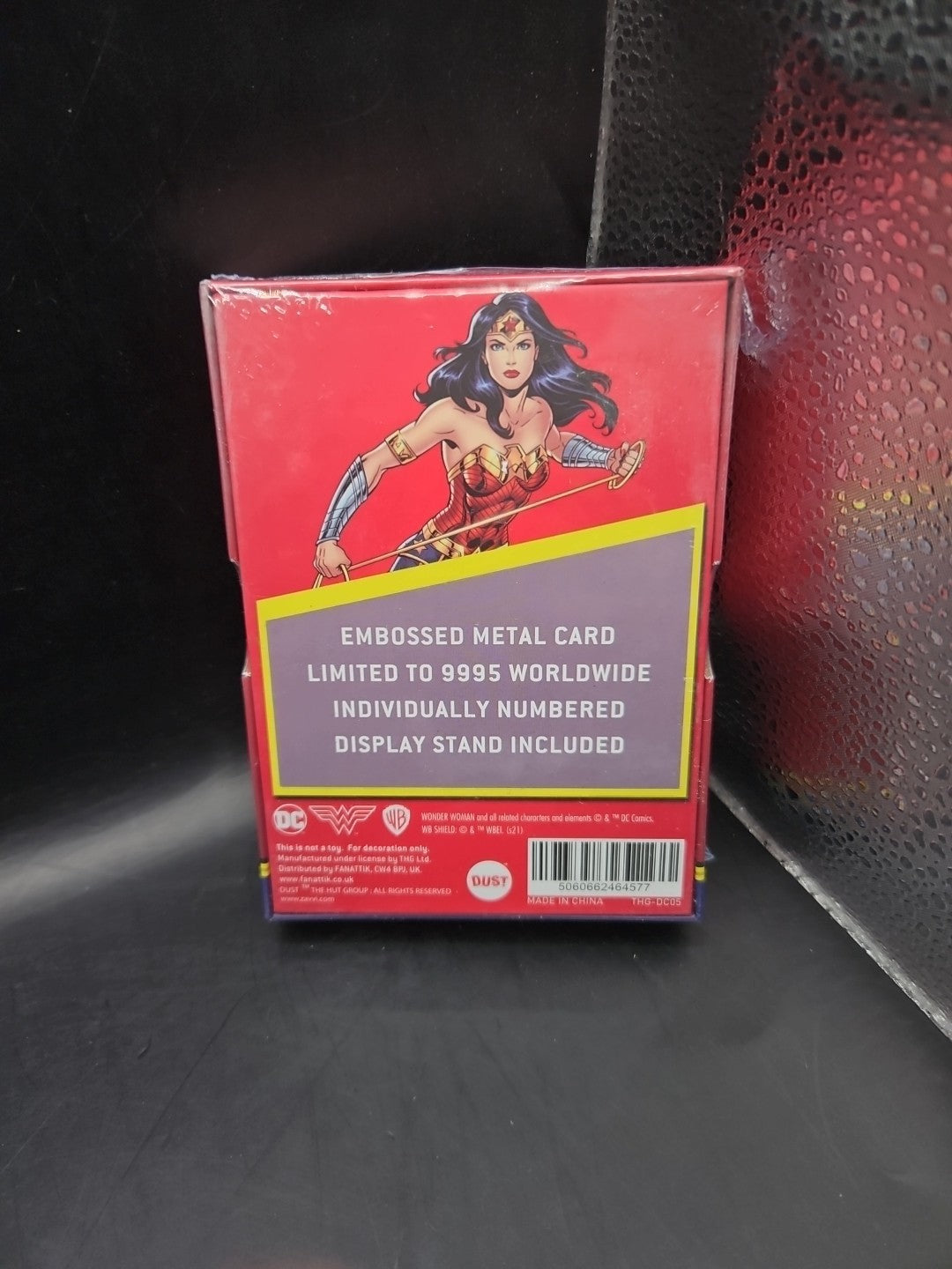 DC Comics Collectible Plaque Wonder Woman Limited Edition Only 9,995 Worldwide