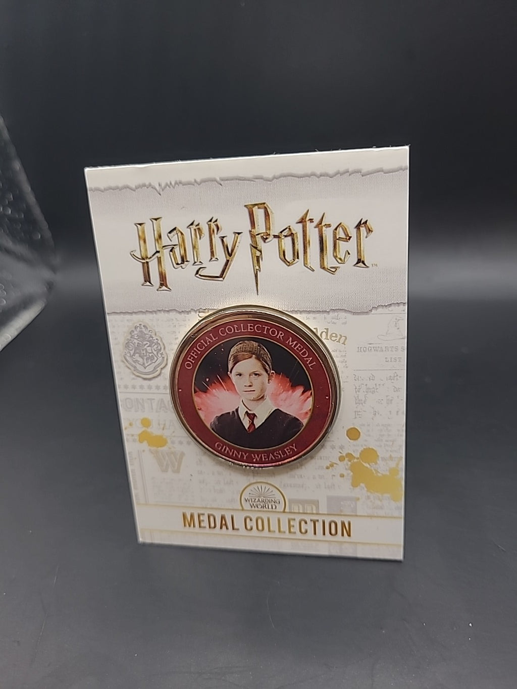 Harry Potter Medal Coin Collection - Characters - Ginny Weasley 