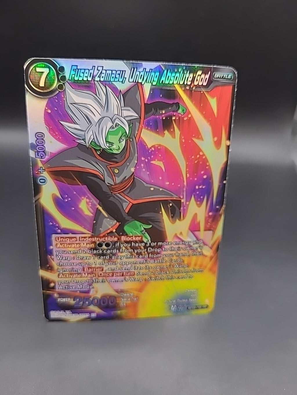 Fused Zamasu, Undying Absolute God BT29-100 SR - Dragon Ball Super Card Game