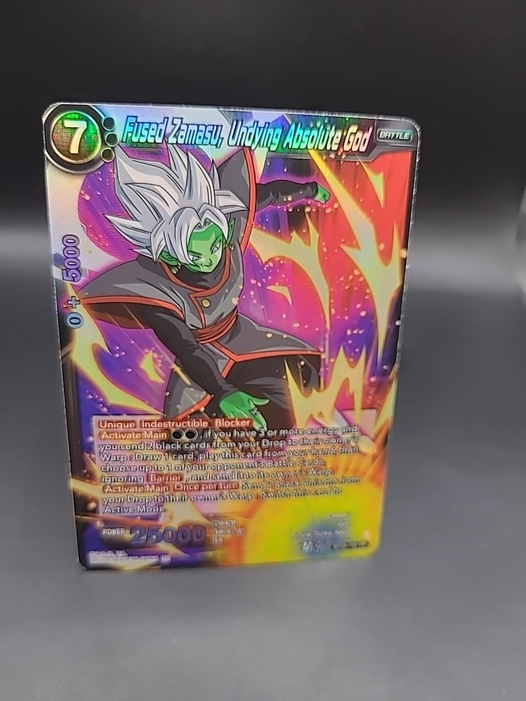 Fused Zamasu, Undying Absolute God BT29-100 SR - Dragon Ball Super Card Game