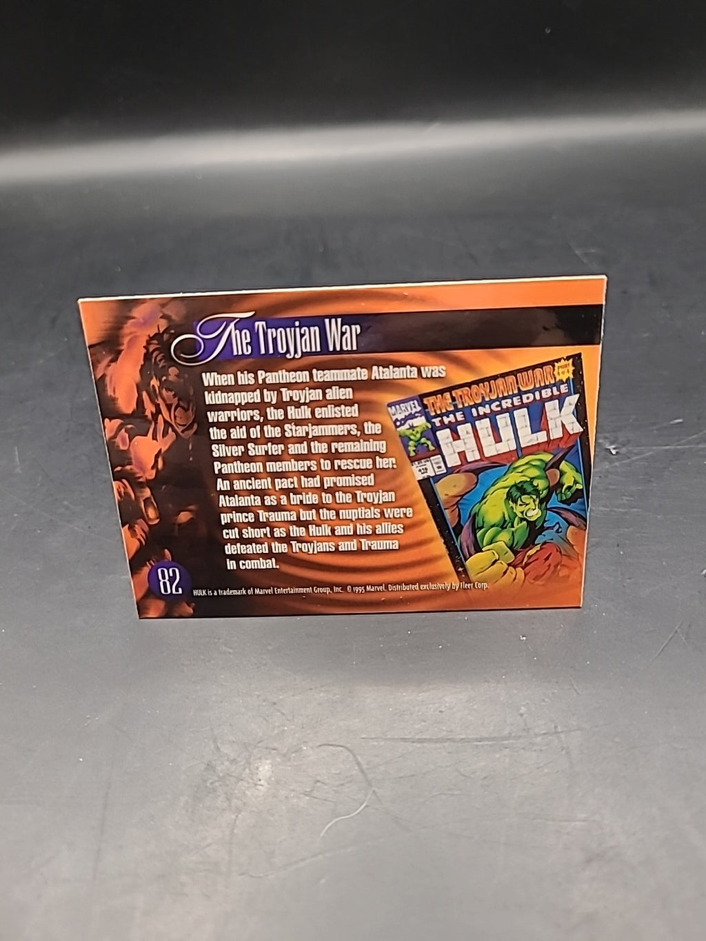 1995 Flair Marvel Annual #82 Hulk