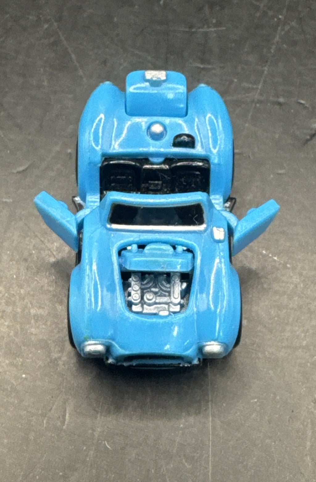 MICRO MACHINES GALOOB 1988 DELUXE SHELBY COBRA BLUE MINIATURE CAR VINTAGE TOY 