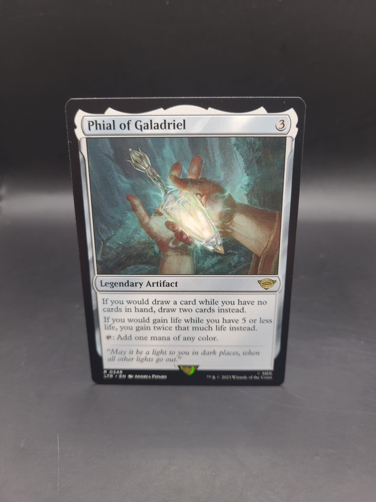 MTG Phial of Galadriel 0248 Lord of the Rings M/NM Regular Non Holo