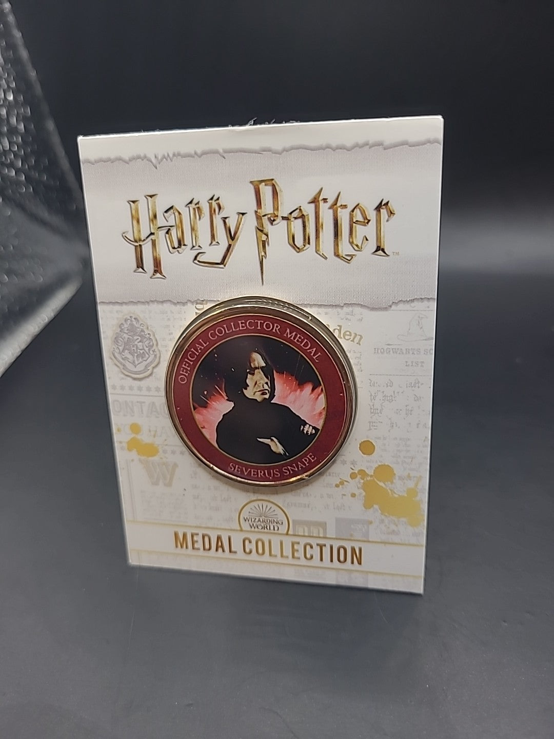 Harry Potter Medal Coin Collection - Characters - Severus Snape 