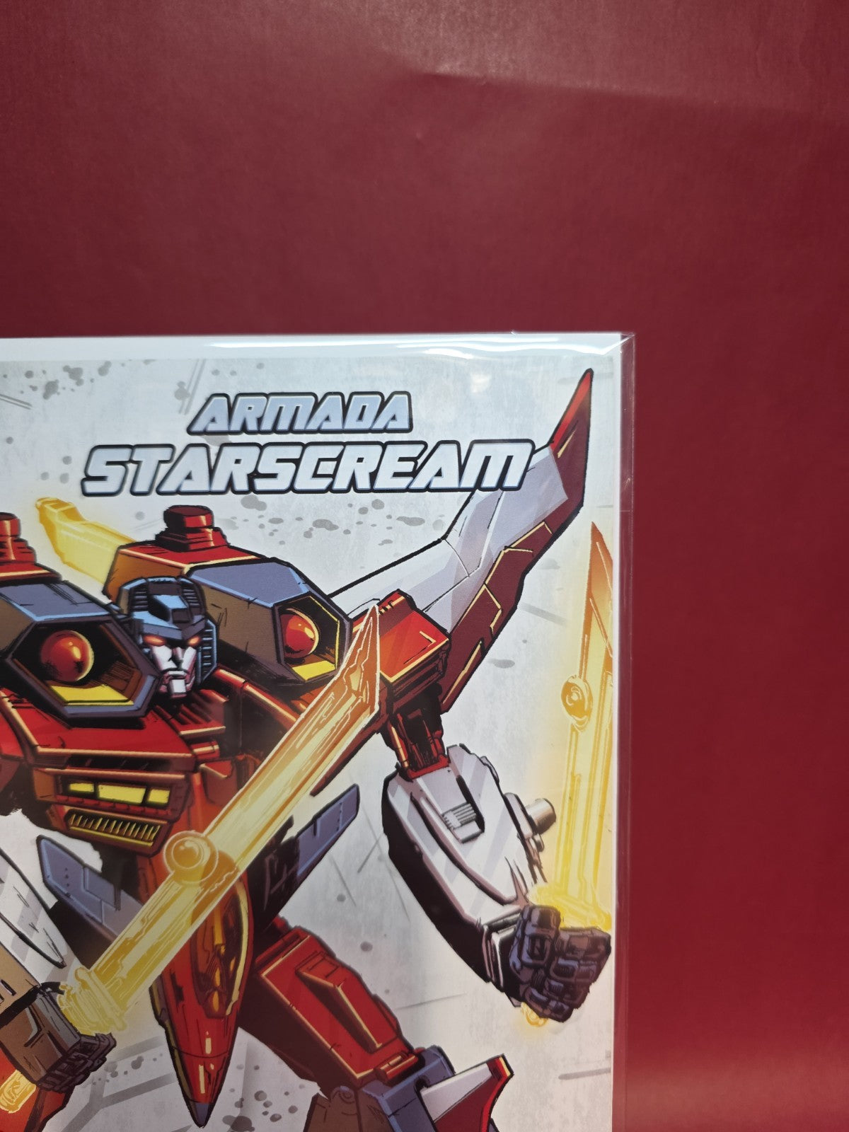 IDW HASBRO EXCLUSIVE COVER, TRANSFORMERS ,GENERATIONS , ARMADA STARSCREAM , 2014