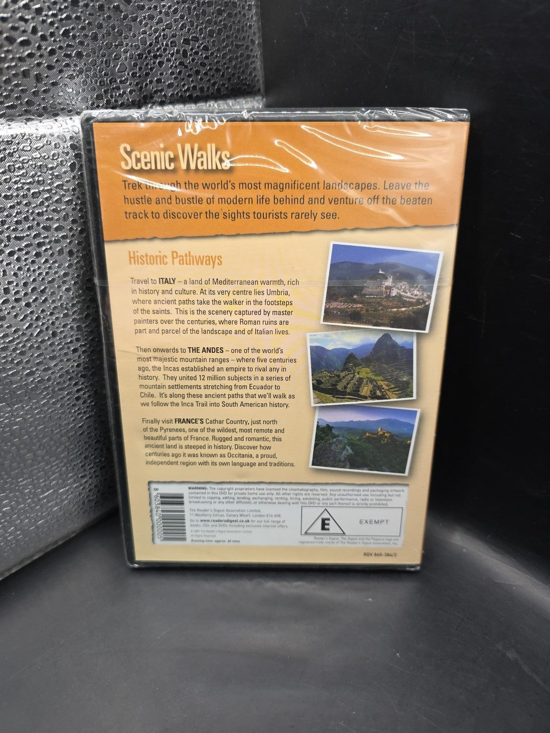 Scenic Walks around the world - Historic Pathways (DVD, 2007) (New & Sealed)