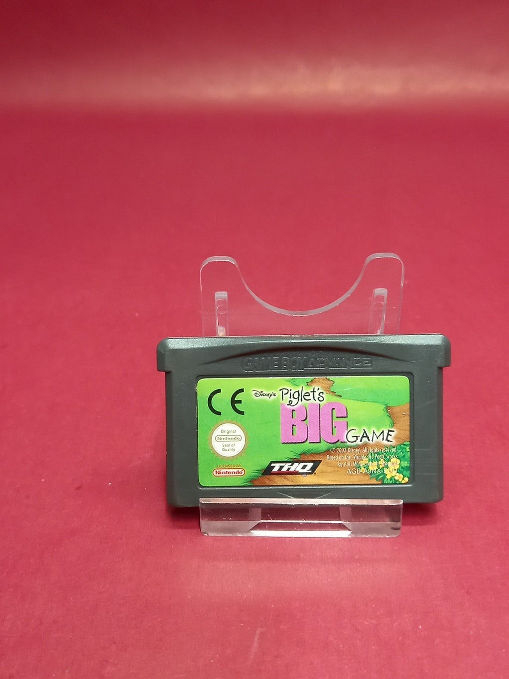 Piglet's Big Game (Nintendo Game Boy Advance, 2003) - CART ONLY